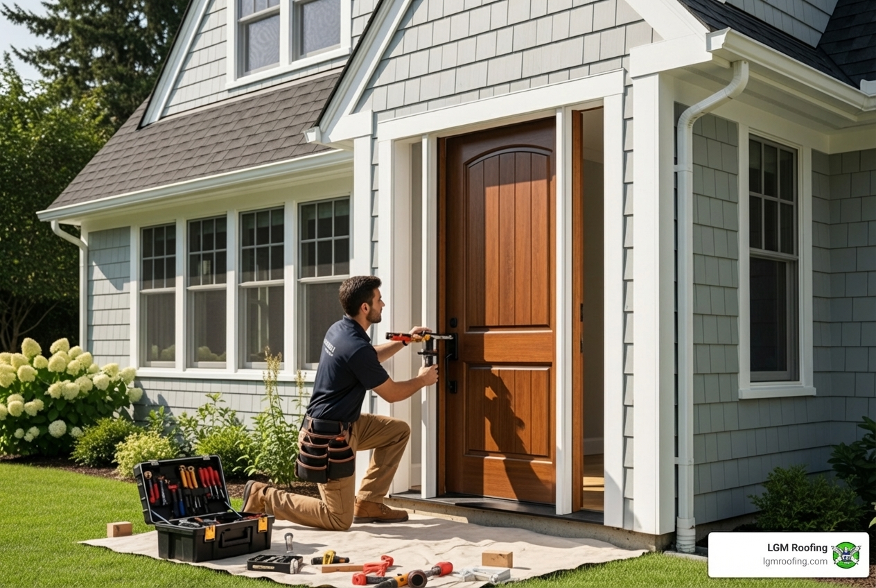 best door installation in montclair, nj