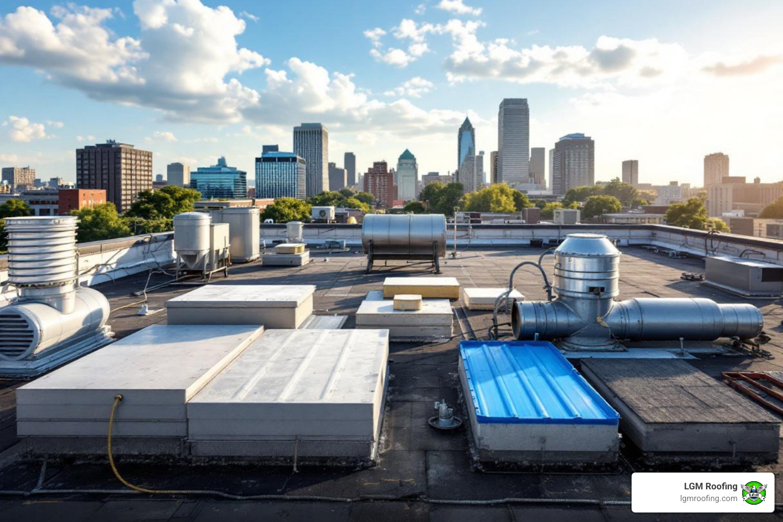 commercial roof repair in montclair, nj