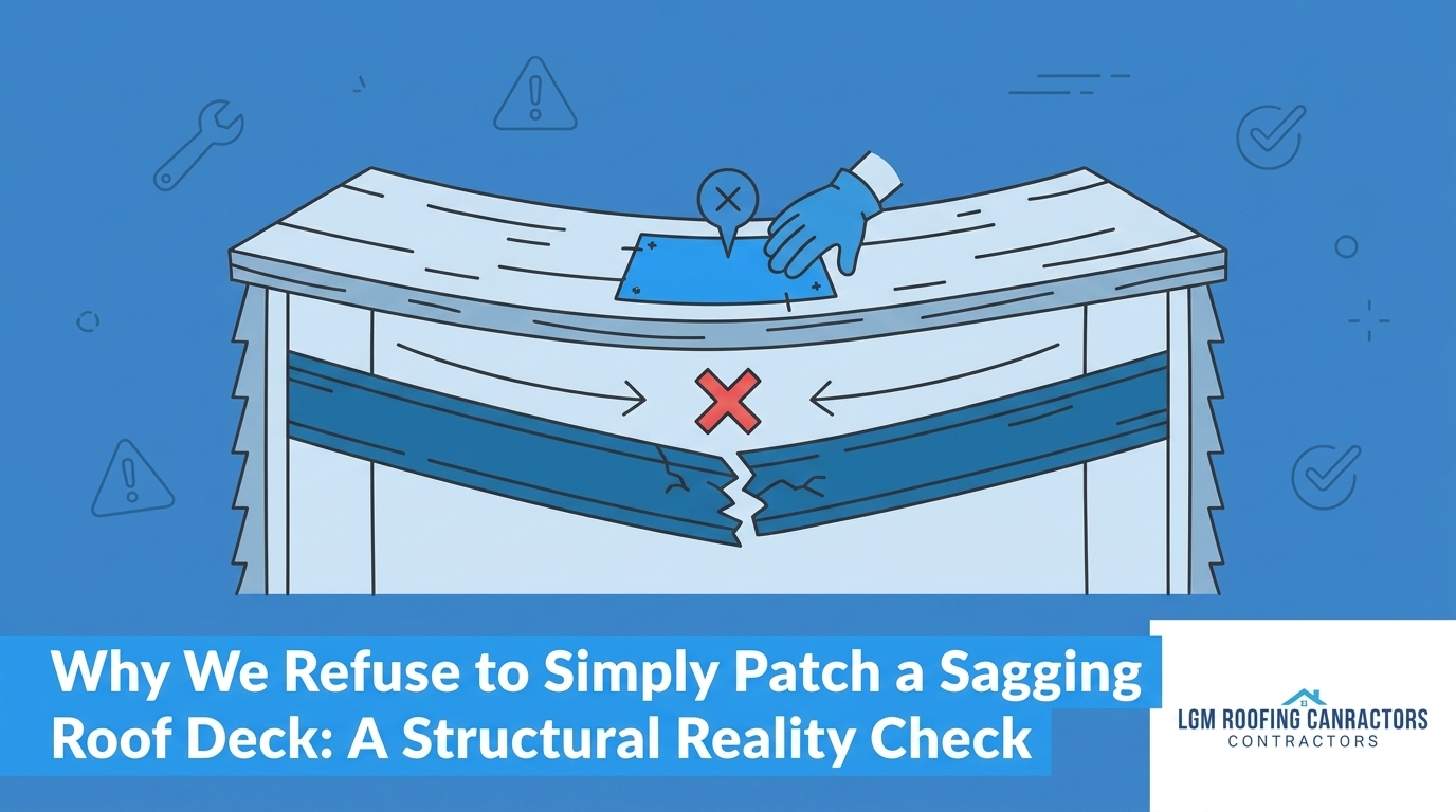 Why We Refuse to Simply Patch a Sagging Roof Deck: A Structural Reality Check — featured image