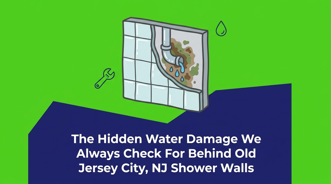 The Hidden Water Damage We Always Check For Behind Old Jersey City, NJ Shower Walls — featured image