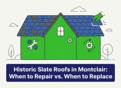 Historic Slate Roofs in Montclair: When to Repair vs. When to Replace — featured image