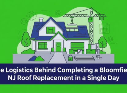 The Logistics Behind Completing a Bloomfield, NJ Roof Replacement in a Single Day — featured image