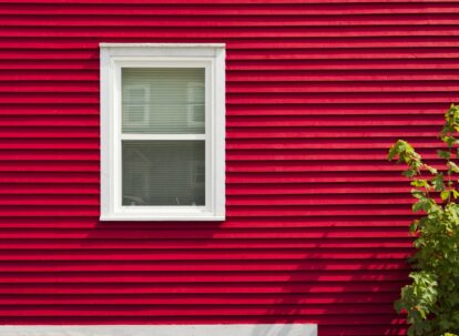 vinyl and fiber cement siding on residential homes